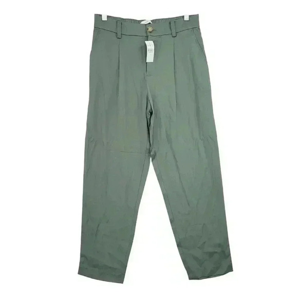 LOFT Pants - NWT Loft Womens Lyocell Pants Size 4 Green 20PT
